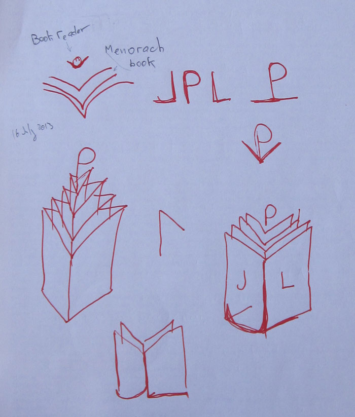 JPL logo concept step 1