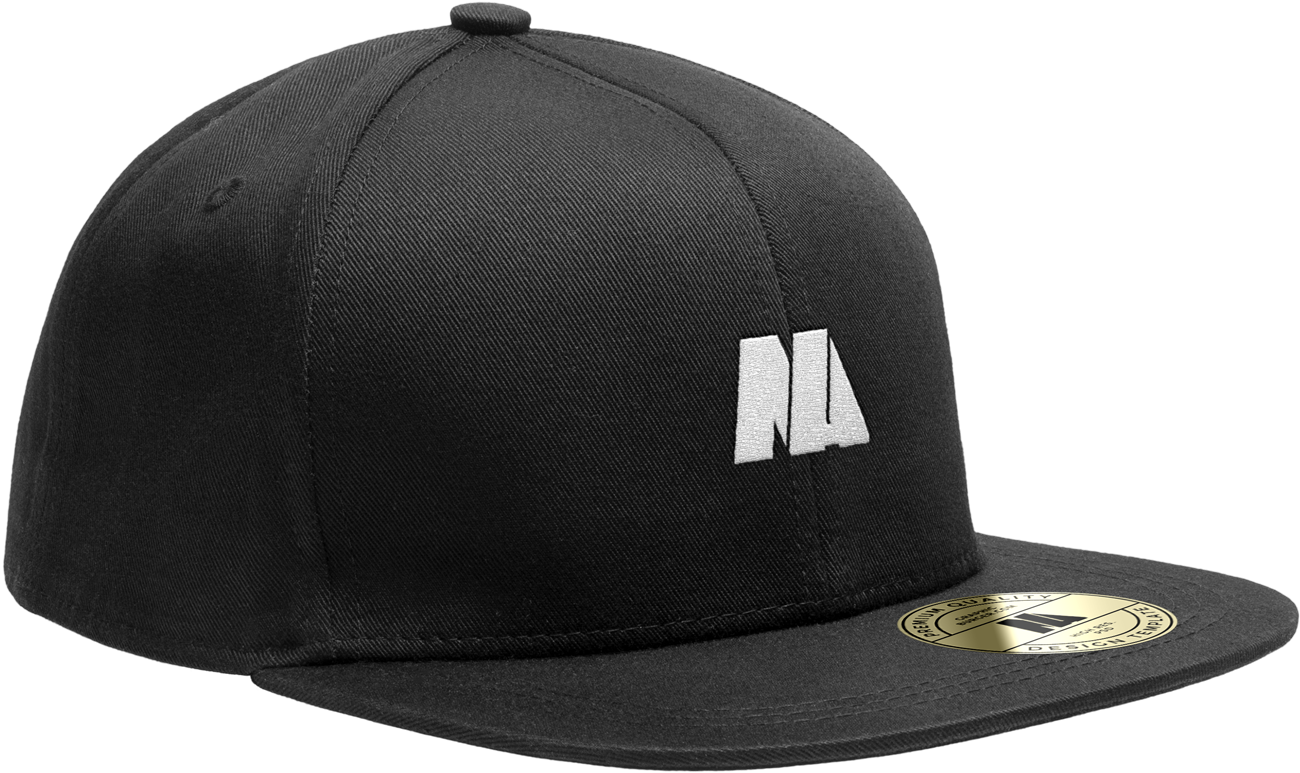 MA monogram on cap